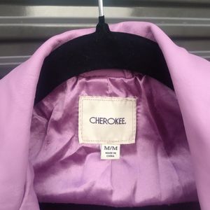 Leather like girls jacket